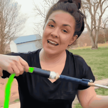 JetHose Pressure Nozzle for outdoor home cleaning tasks